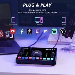 Maonocaster AMC2 NEO Tek Noktadan Akışlı Ses Mikseri ve Ses Kartı