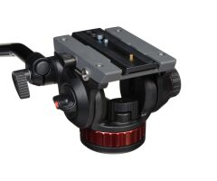 Manfrotto MVH502AH Pro Video Head Flat Base M Video Tripod Başlığı