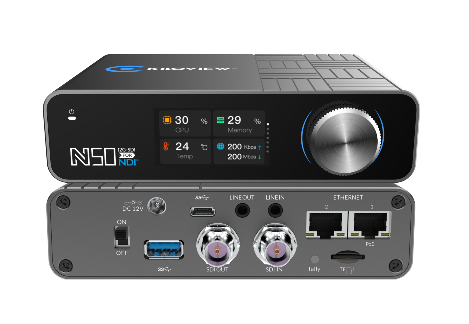 Kiloview N50 12G-SDI/USB to NDI Bi-Directional Converter