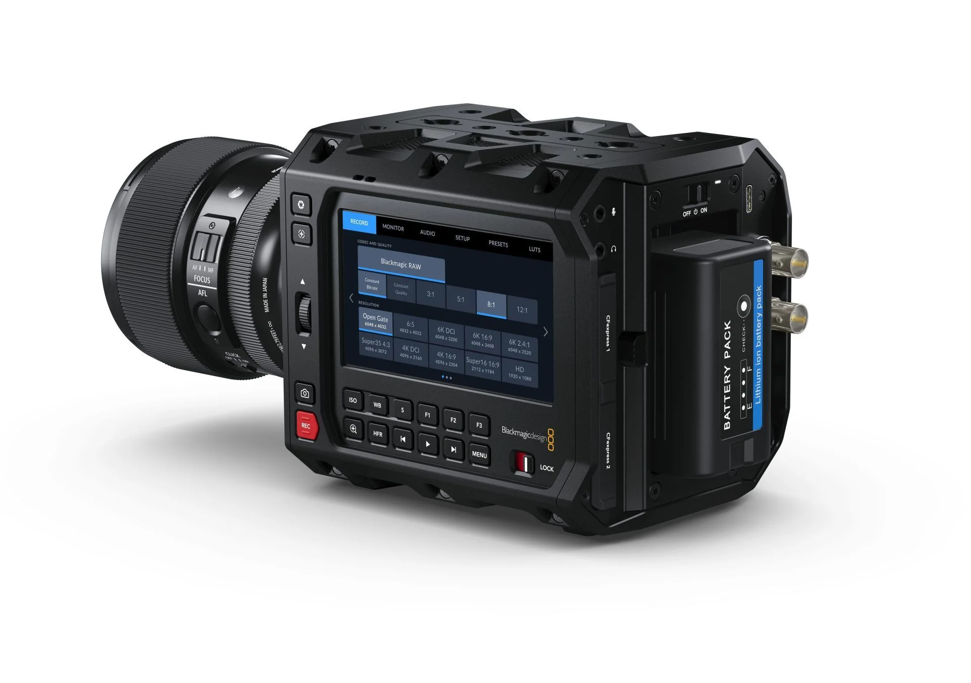Blackmagic PYXIS 6K EF Camera