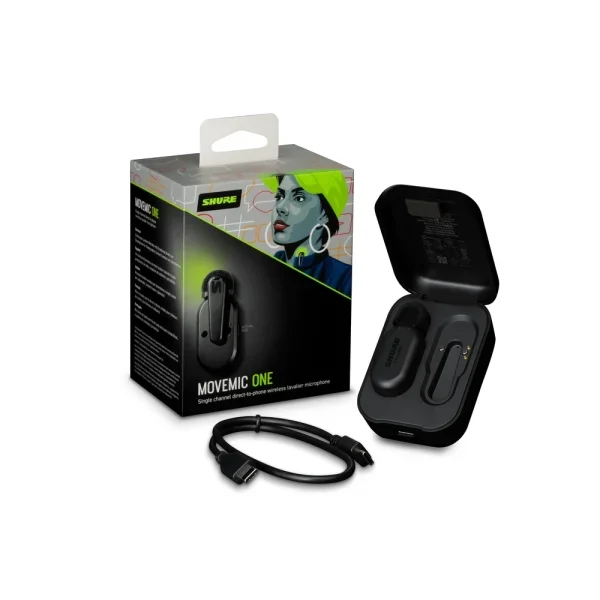 MoveMic One Tek Kanal Kablosuz Yaka Mikrofonu