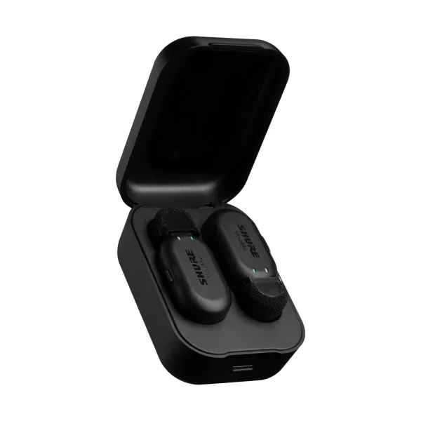 MoveMic Two Receiver Kit İki kanal Kablosuz Yaka Mikrofonu (Alıcı Dahil)