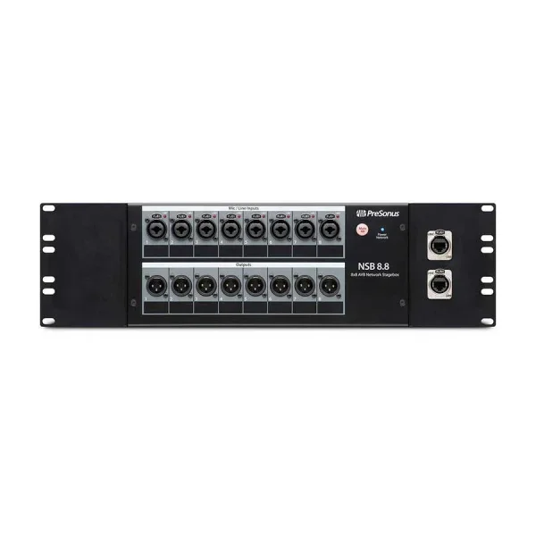 NSB 8.8 Stage Box 8x8 AVB Networked Stage Box