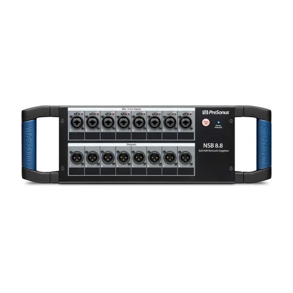 NSB 8.8 Stage Box 8x8 AVB Networked Stage Box