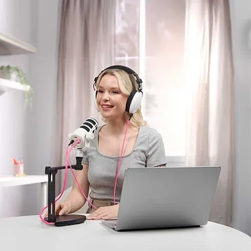 PodMic USB/XLR Mikrofon / Beyaz