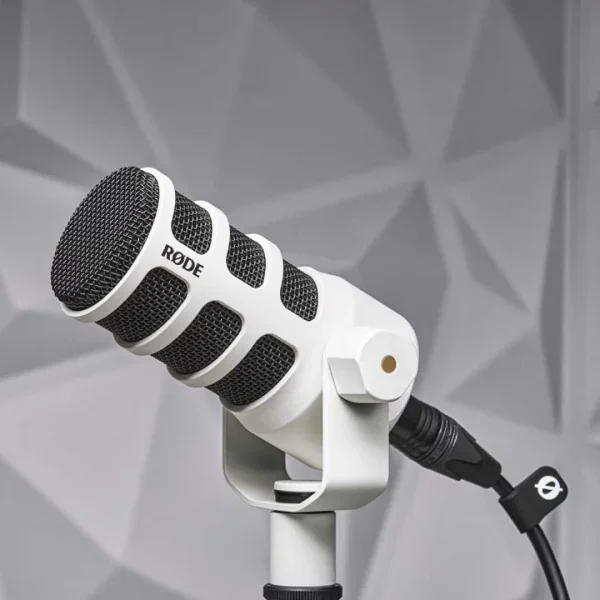 PodMic | Podcast - Broadcast Mikrofonu (Beyaz)