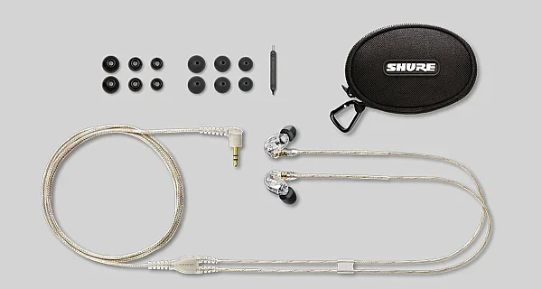 SE 215 CL In-Ear Kulaklık (ŞEFFAF)