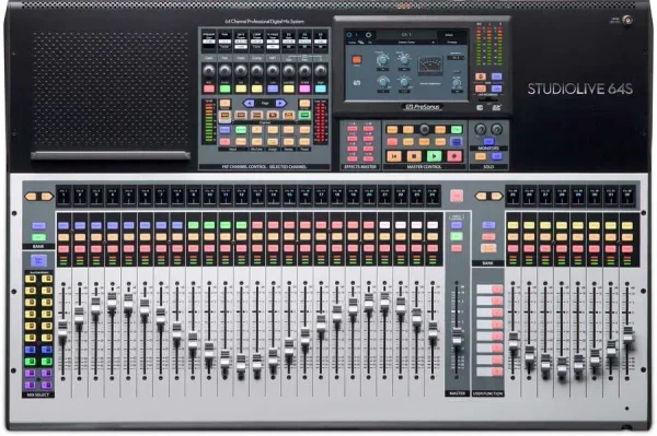StudioLive 64S / 32 Fader - 76 Miks Kanallı Dijital Mikser