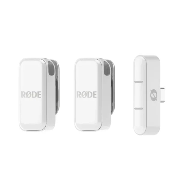 Wireless Micro | Ultra Kompakt Kablosuz Mikrofon - Beyaz