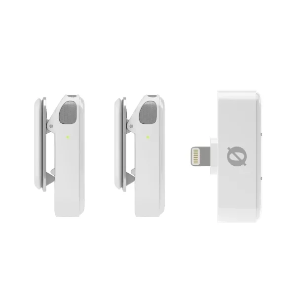 Wireless Micro | Ultra Kompakt Kablosuz Mikrofon - Beyaz