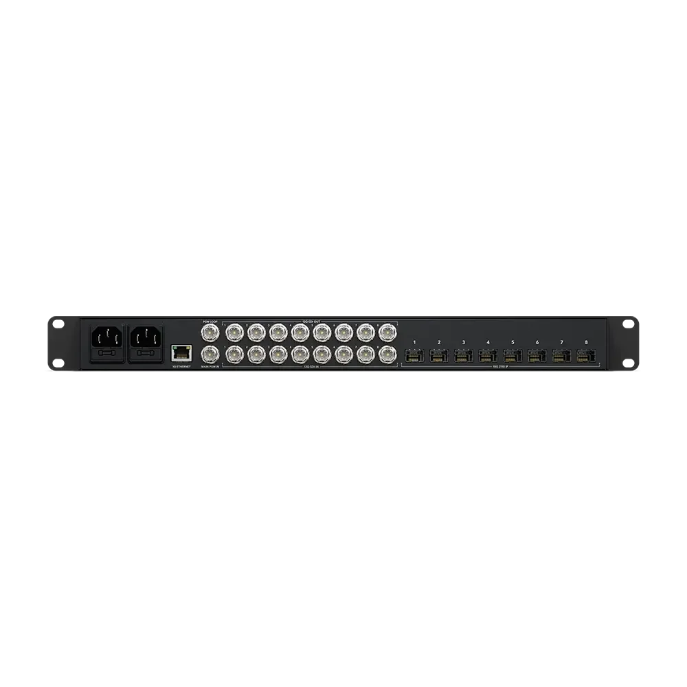 Blackmagic 2110 IP Converter 8x12G SFP