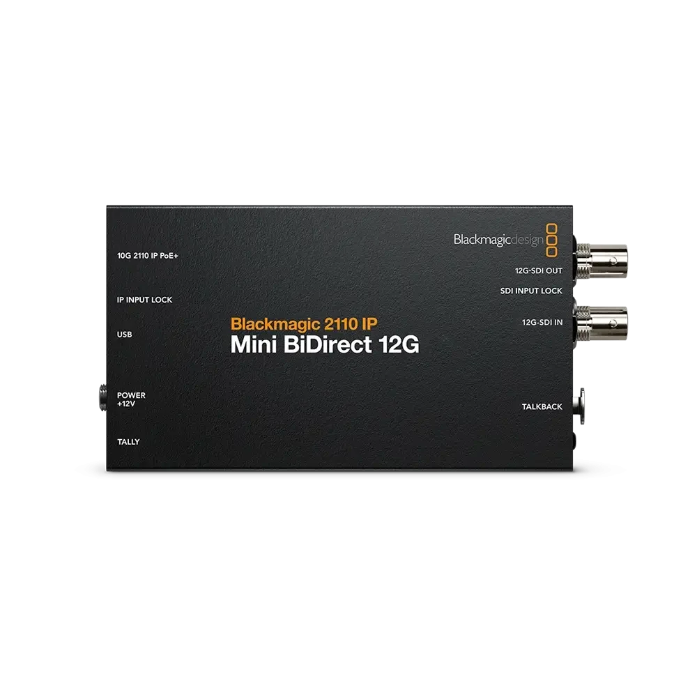 Blackmagic 2110 IP Mini BiDirect 12G
