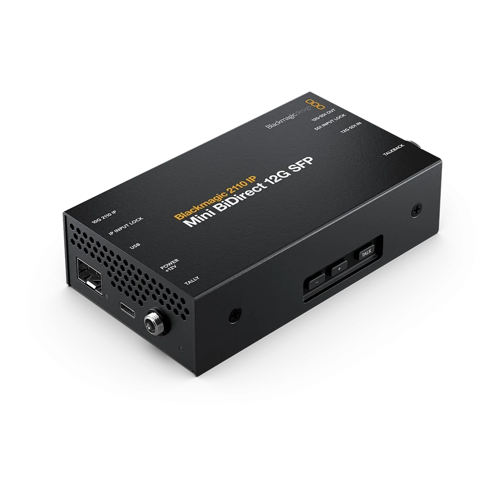 Blackmagic 2110 IP Mini BiDirect 12G SFP