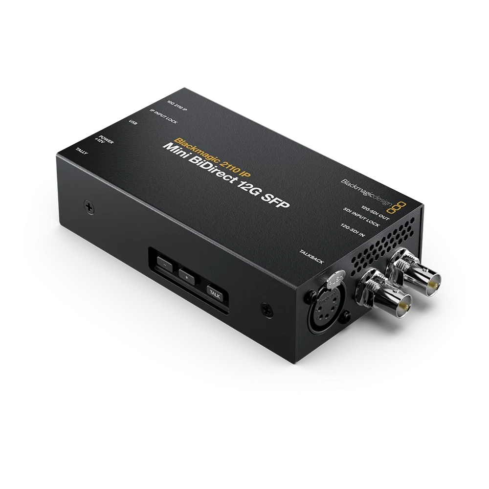 Blackmagic 2110 IP Mini BiDirect 12G SFP