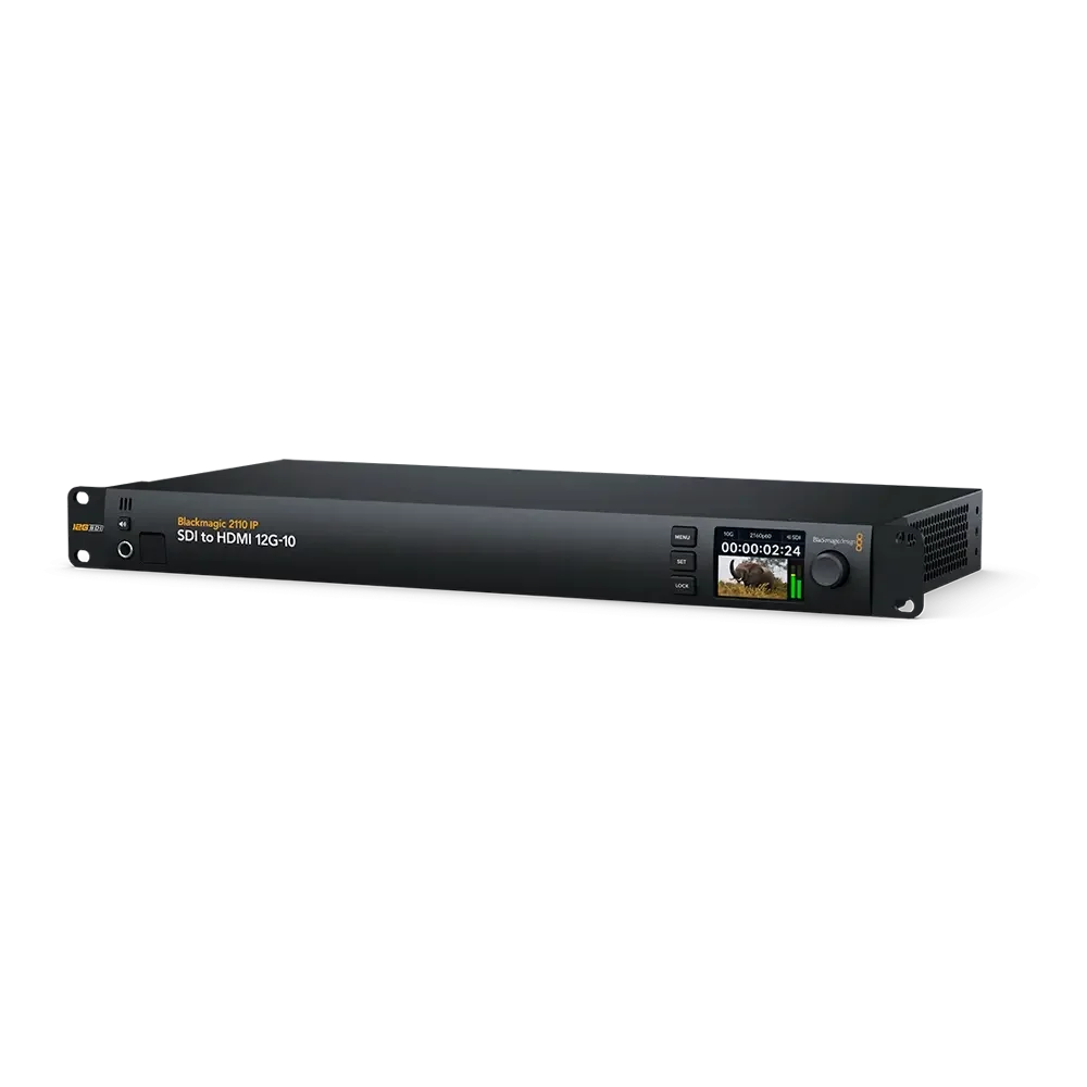 Blackmagic 2110 IP SDI to HDMI 12G-10
