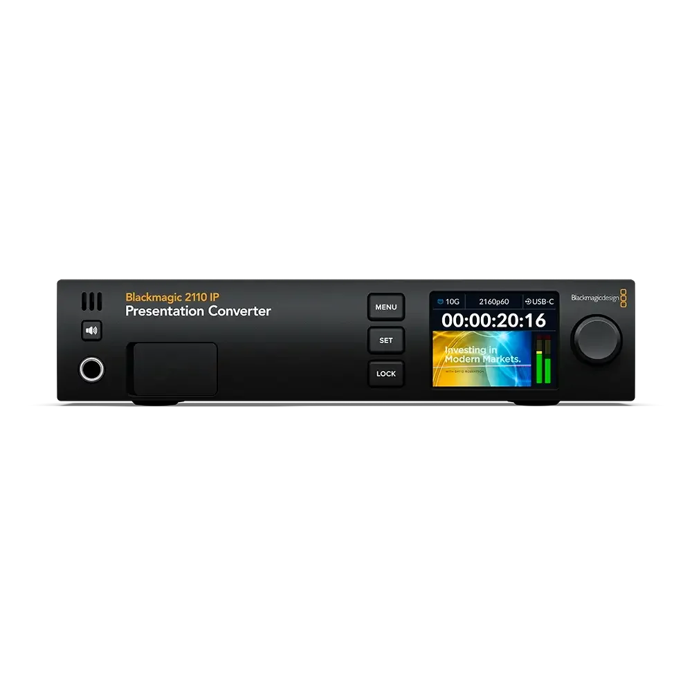 Blackmagic 2110 IP Presentation Converter