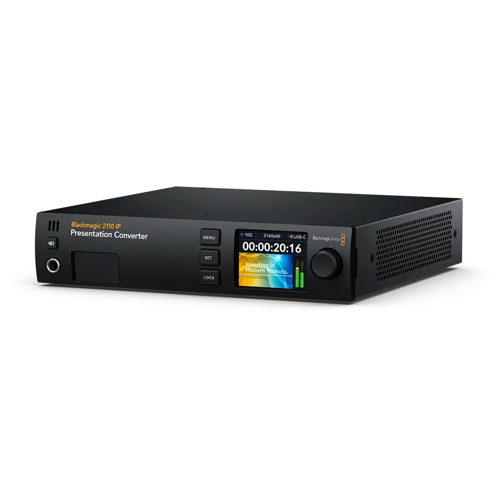 Blackmagic 2110 IP Presentation Converter