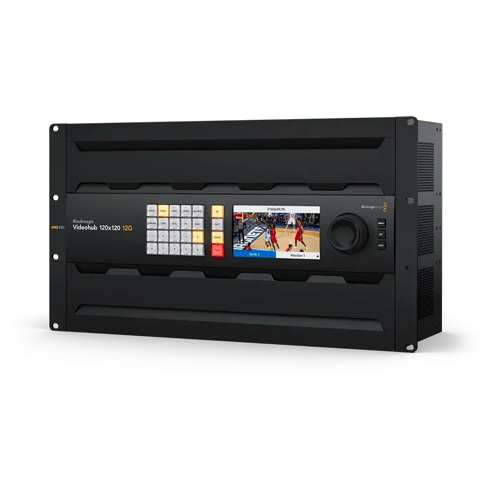 Blackmagic Videohub 120×120 12G