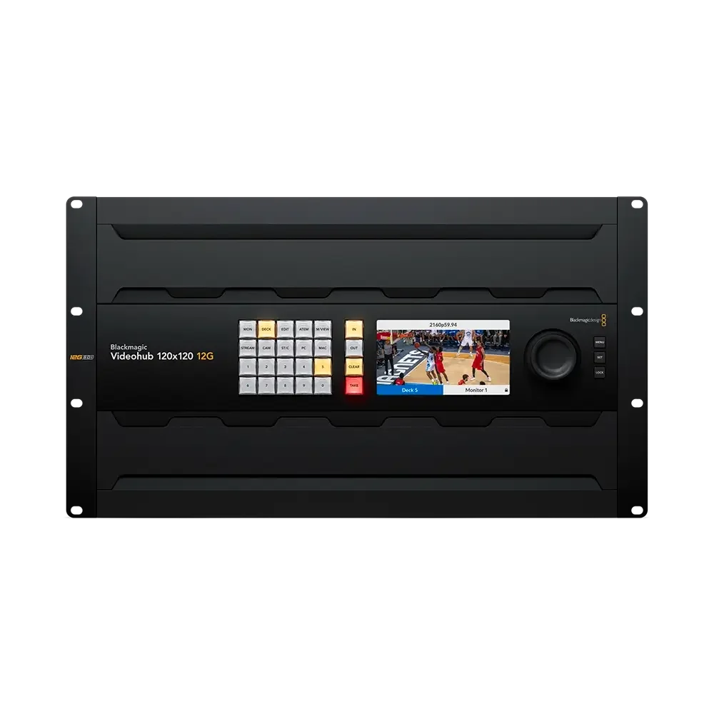 Blackmagic Videohub 120×120 12G