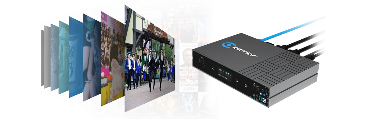 Kiloview E3 4K HDMI/3G-SDI Çift Kanallı Video Kodlayıcı