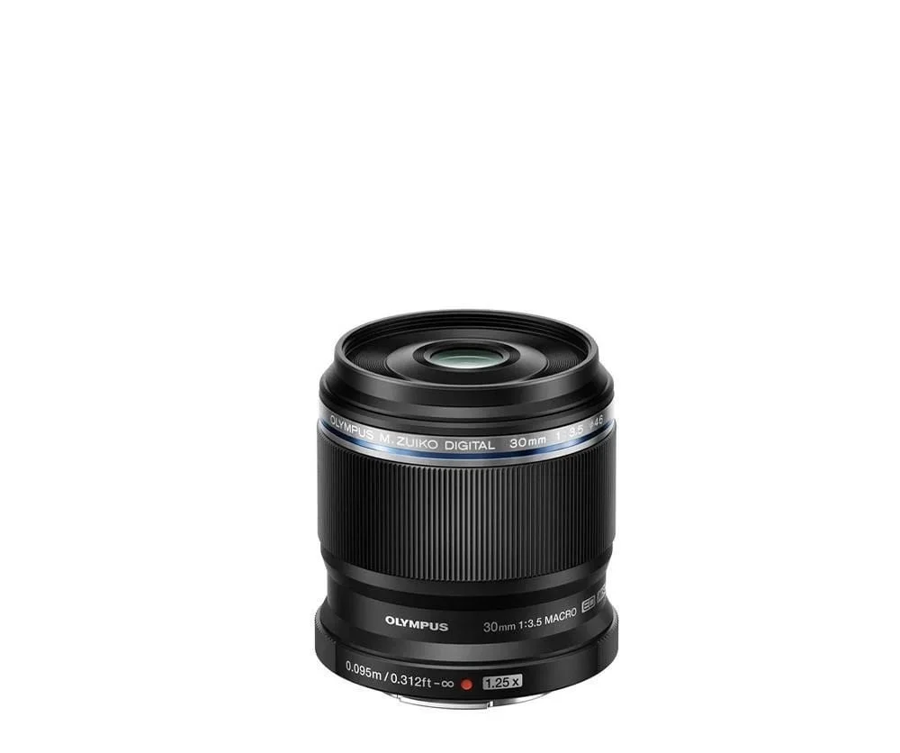 Olympus Lens 30mm f/3,5 M.Zuiko Macro Lens - Siyah
