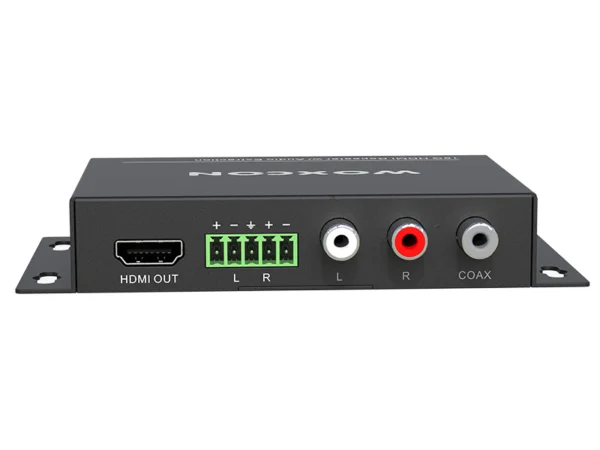 HDMI 2.0 4K 60Hz 4:4:4 Repeater w/ Audio Extract /De-Embedder