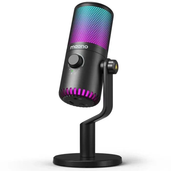 MAONO DM30RGB USB Oyun Mikrofonu (Siyah)
