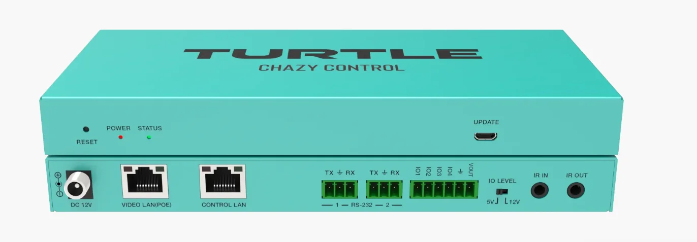 Turtle TAV-CHAZY4K-TX. HDMI 2.0 4K60 4:4:4 HDR AV over IP Low Latency Transmitter