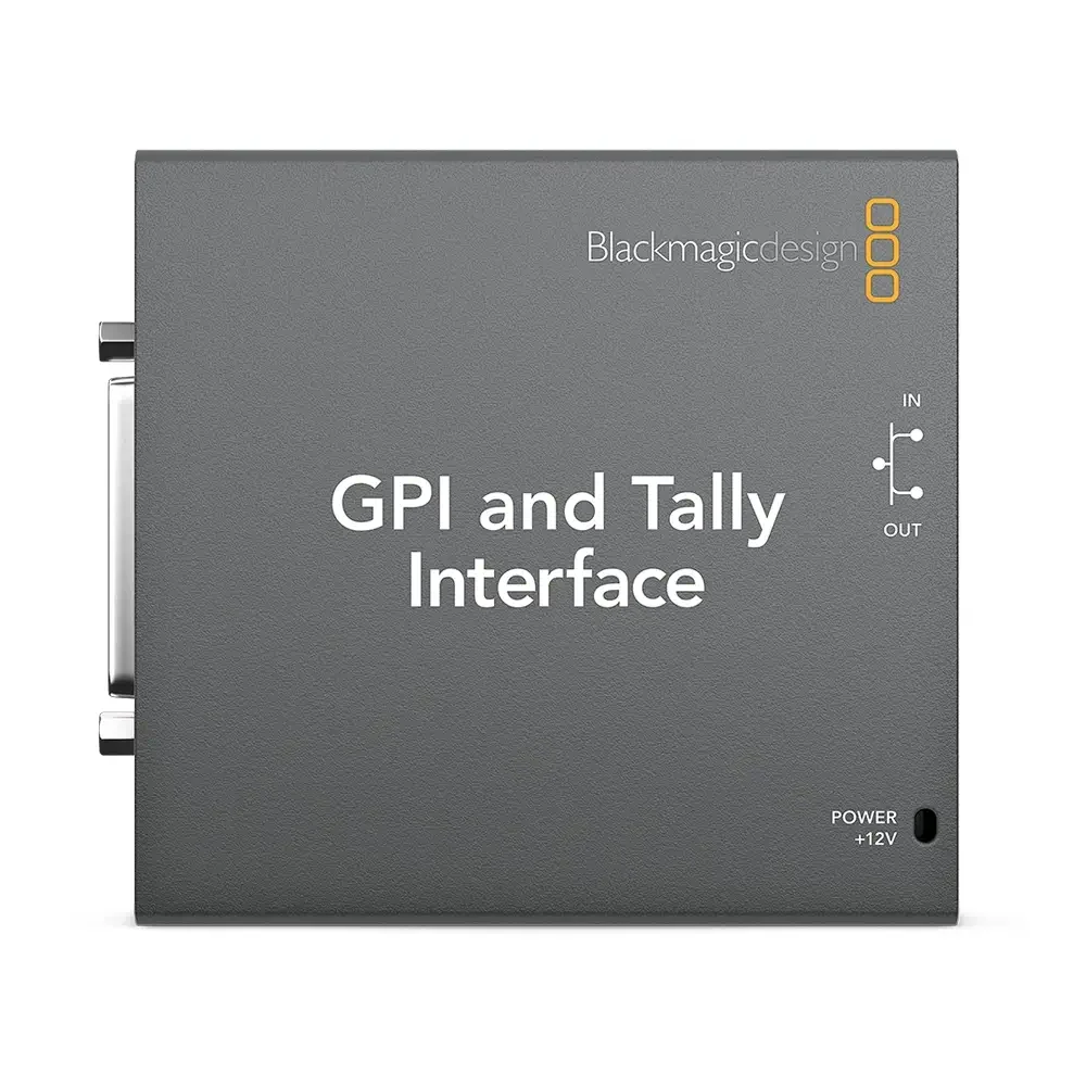 Blackmagic GPI and Tally Interface
