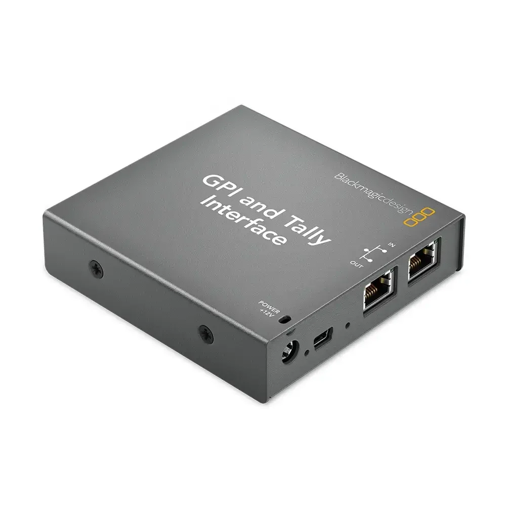 Blackmagic GPI and Tally Interface