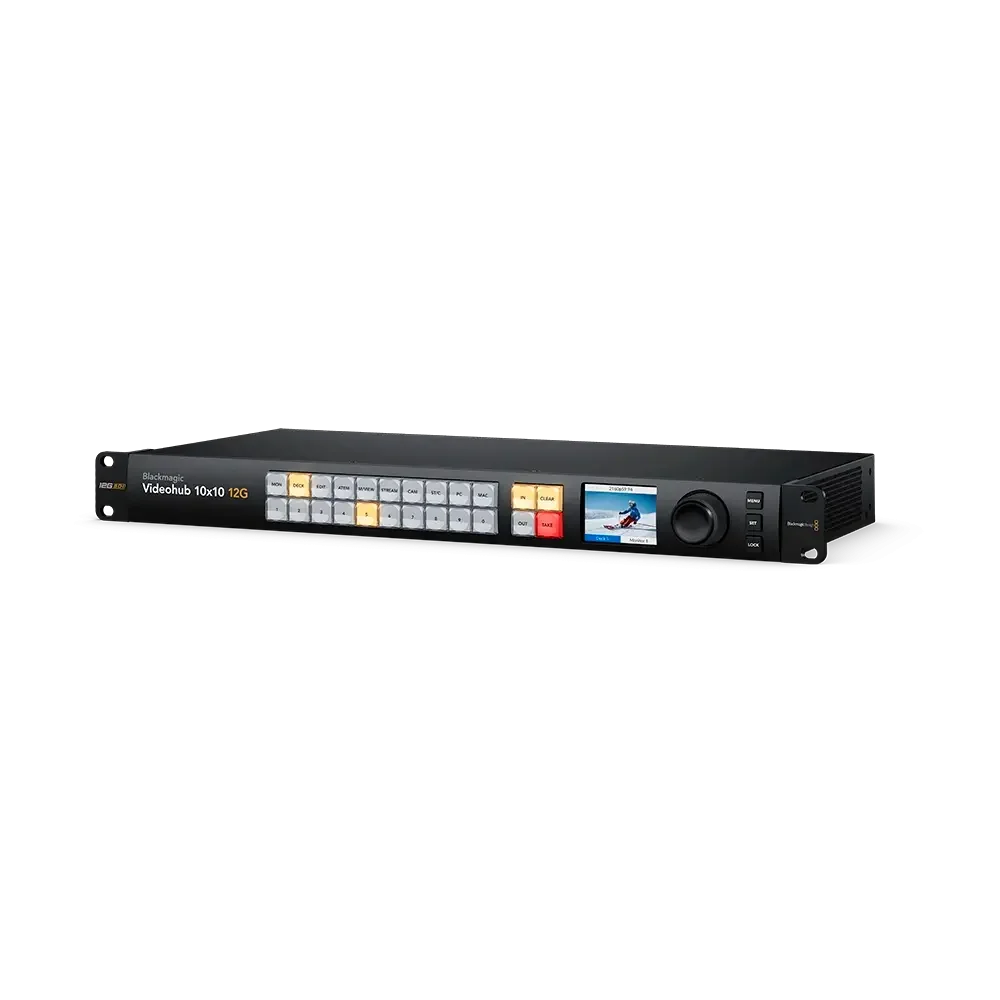 Blackmagic Videohub 10×10 12G