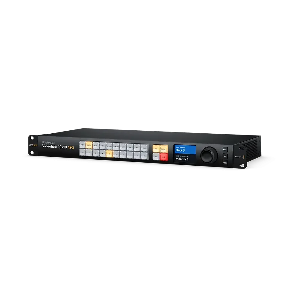Blackmagic Videohub 10×10 12G