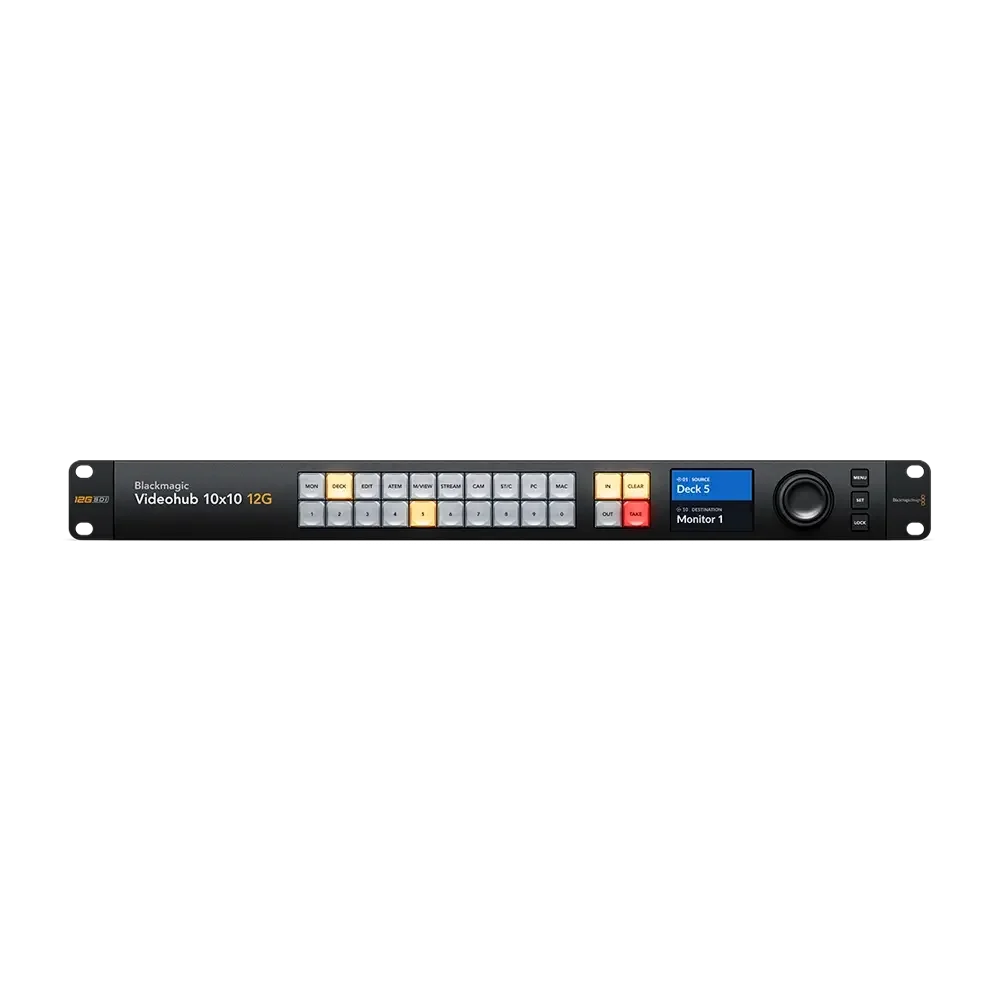 Blackmagic Videohub 10×10 12G
