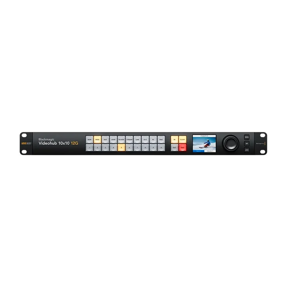 Blackmagic Videohub 10×10 12G
