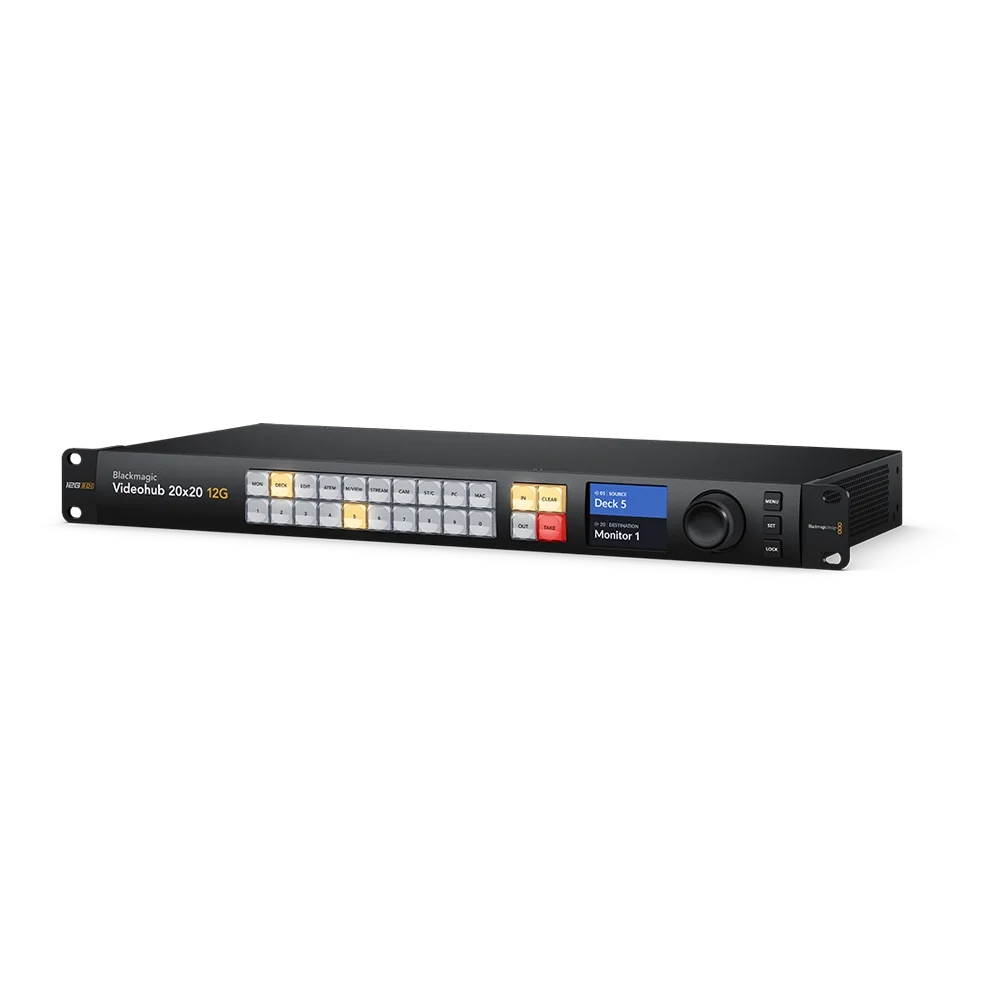 Blackmagic Videohub 20×20 12G