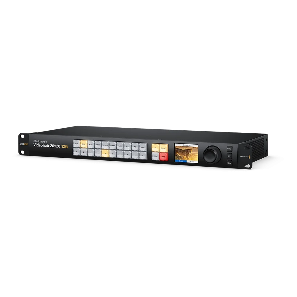 Blackmagic Videohub 20×20 12G