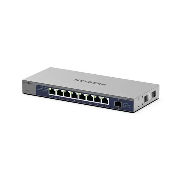 NETGEAR GS108X – 8-Port Gigabit Ethernet Unmanaged Switch +1P 10G SFP+ UPLINK