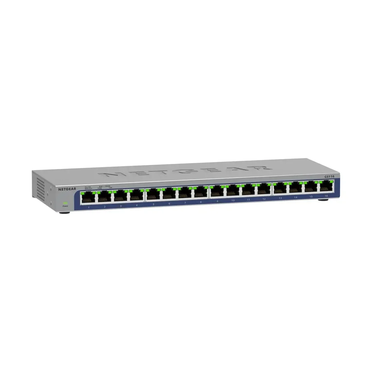 NETGEAR GS116v3 – 16-Port  DESKTOP Gigabit Ethernet Switch