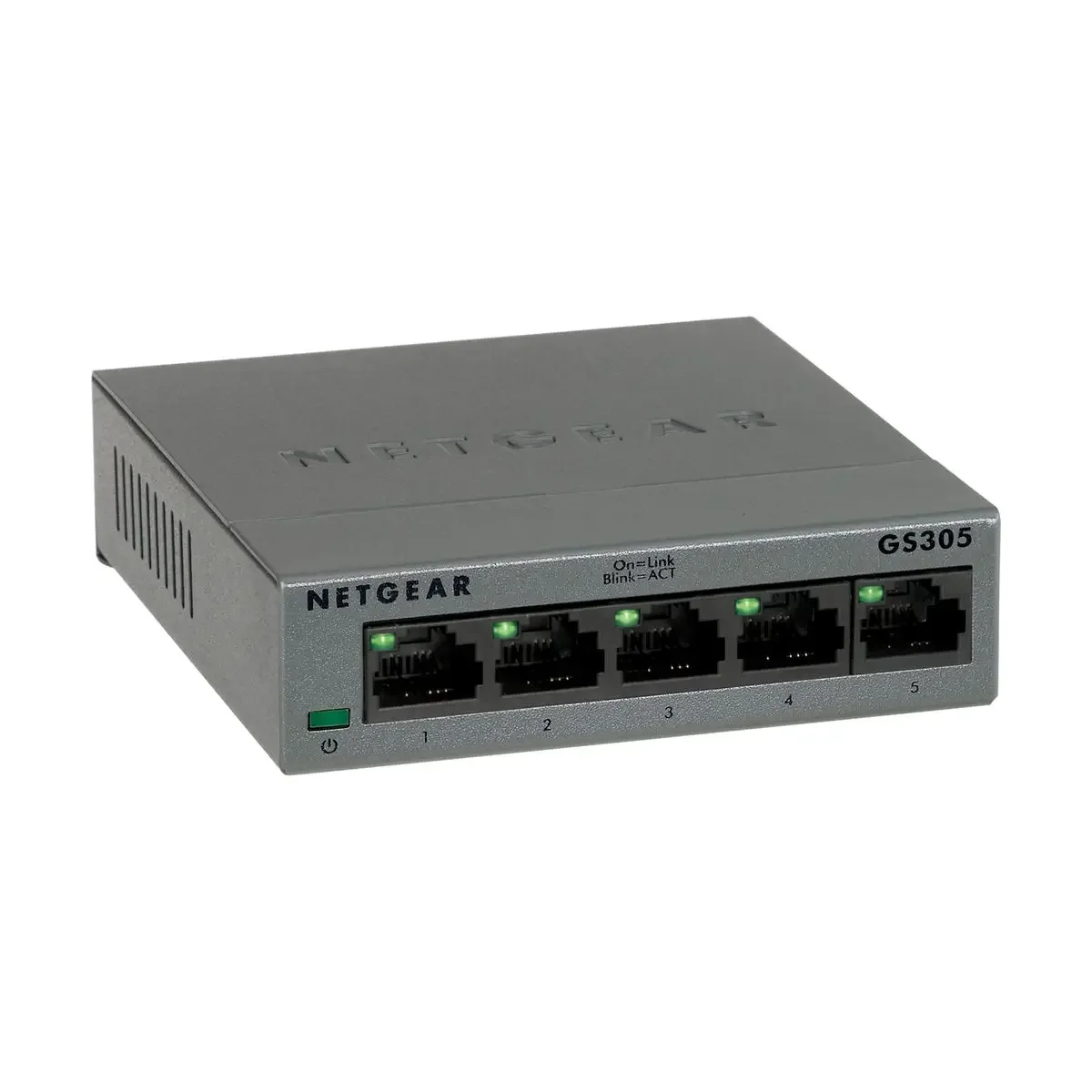 NETGEAR GS305v3 – 5-Port Gigabit Ethernet Unmanaged Switch 300-SERIES