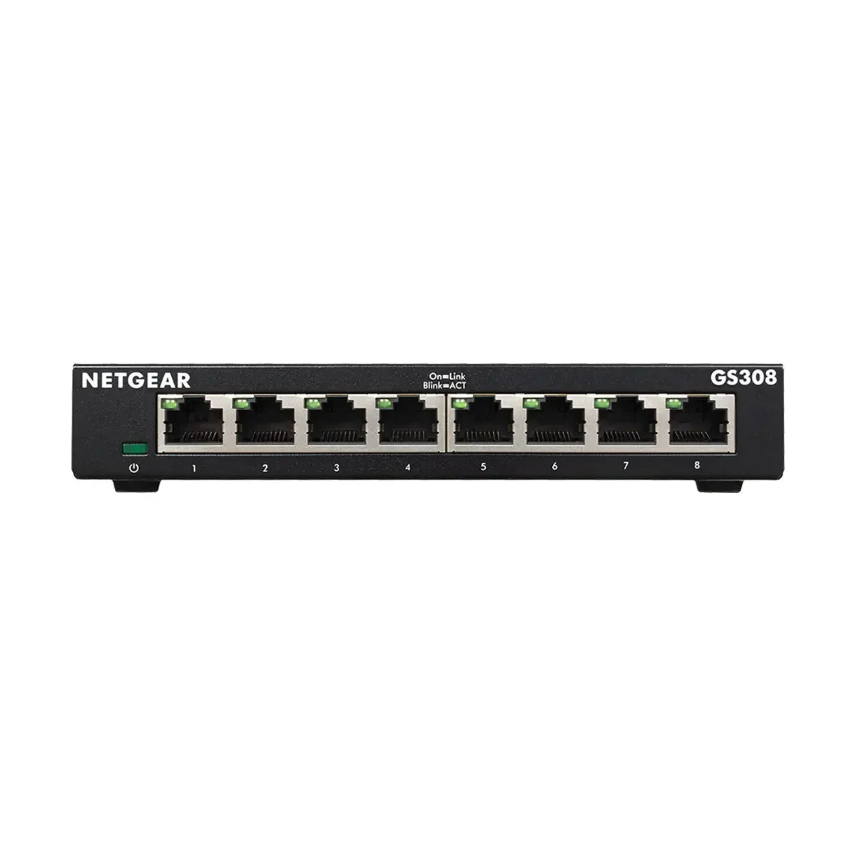 NETGEAR GS308v3 – 8-Port Gigabit Ethernet Unmanaged Switch  300-SERIES
