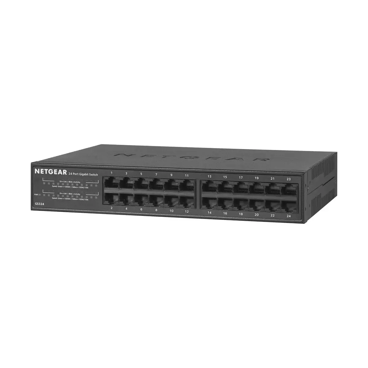 NETGEAR GS324v2 – 24-Port Gigabit Ethernet Unmanaged Switch