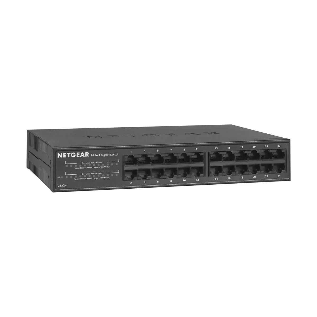 NETGEAR GS324v2 – 24-Port Gigabit Ethernet Unmanaged Switch
