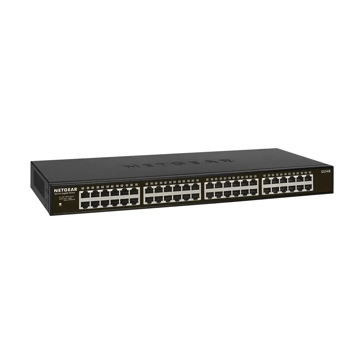 NETGEAR GS348 – 48-Port Gigabit Ethernet Unmanaged Switch