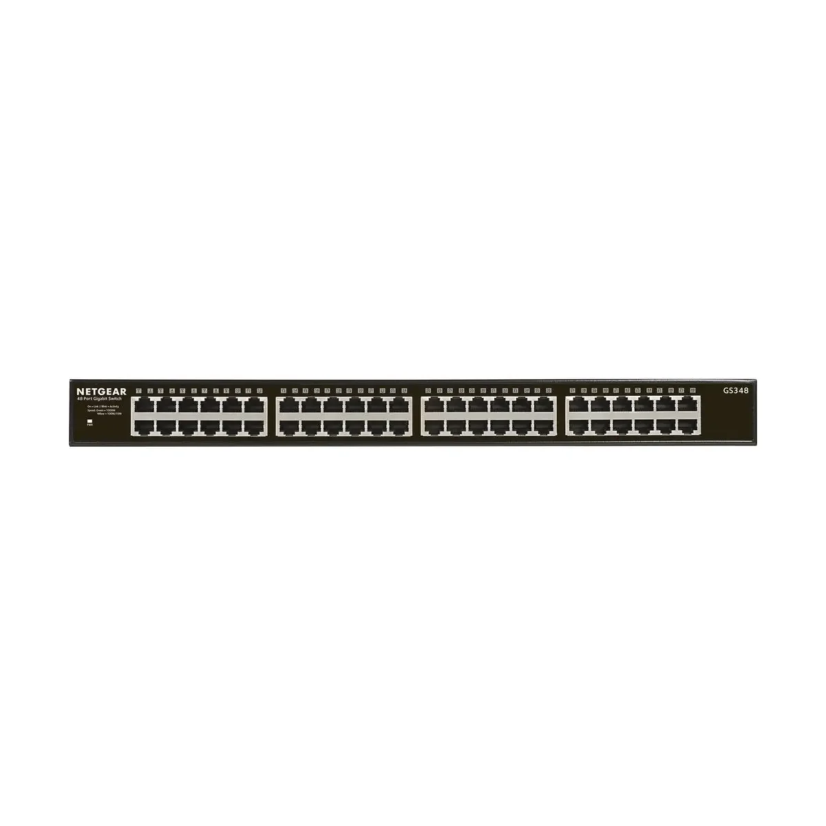 NETGEAR GS348 – 48-Port Gigabit Ethernet Unmanaged Switch