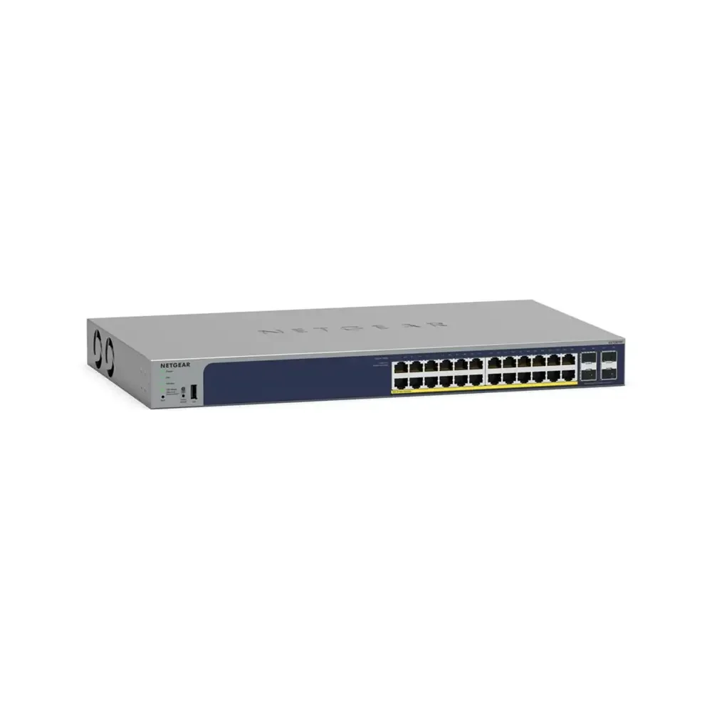 NETGEAR GS728TPPv3 – 28PT GE POE+ Smart Switch