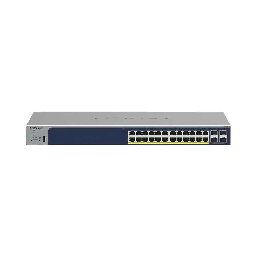 NETGEAR GS728TPv3 – 28PT GE POE+ Smart Switch