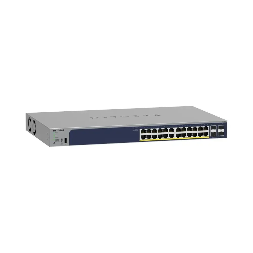 NETGEAR GS728TPv3 – 28PT GE POE+ Smart Switch