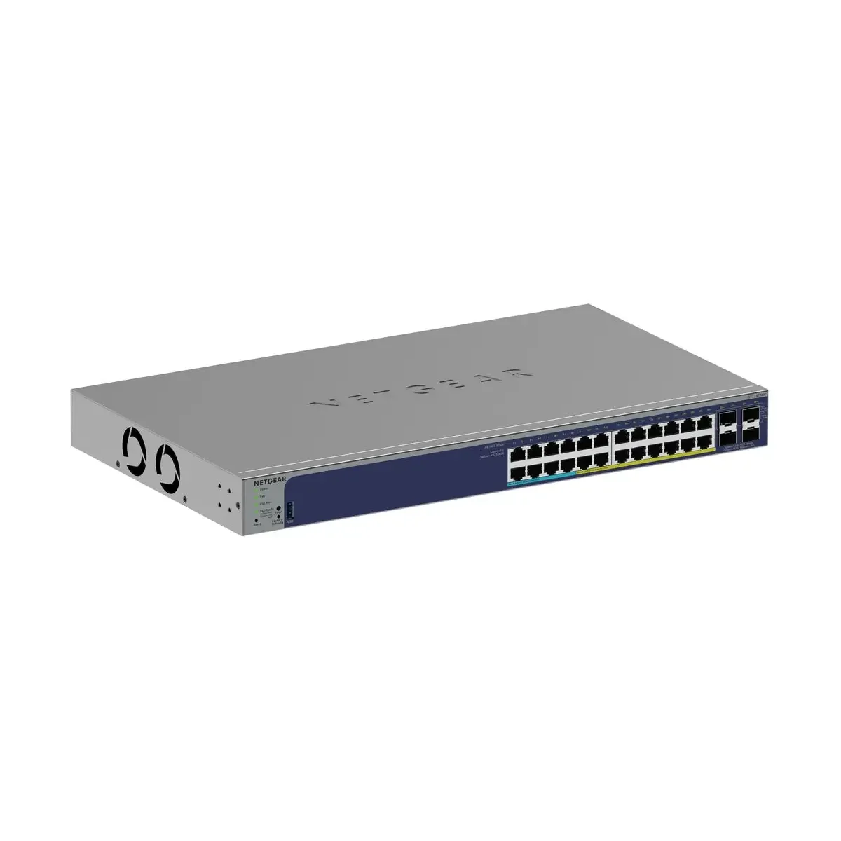 NETGEAR GS728TXUPv3 – 24P GE POE++ Smart Switch W/10G SFP+