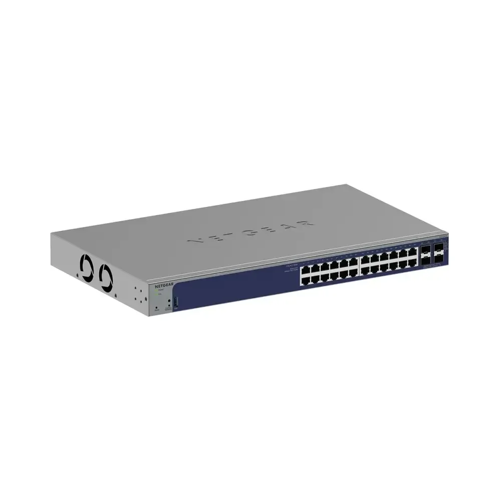 NETGEAR GS728TXv3 – 24P GE Smart Switch W/10G SFP+