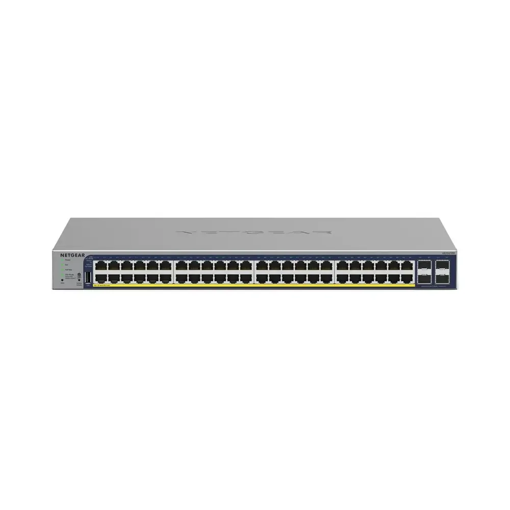 NETGEAR GS752TPPv3 – 52PT GE POE+ Smart Switch